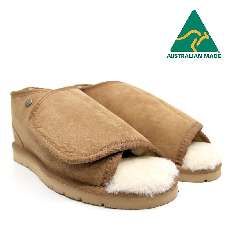 Jumbo UGG Sky Velcro Slippers - Australian Made 4 Jumbo UGG Sky Velcro Slippers - Australian Made - Image 4