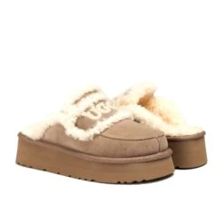 UGG Chloe Fluffy Platform Scuff -UGG Originals Shop 5090