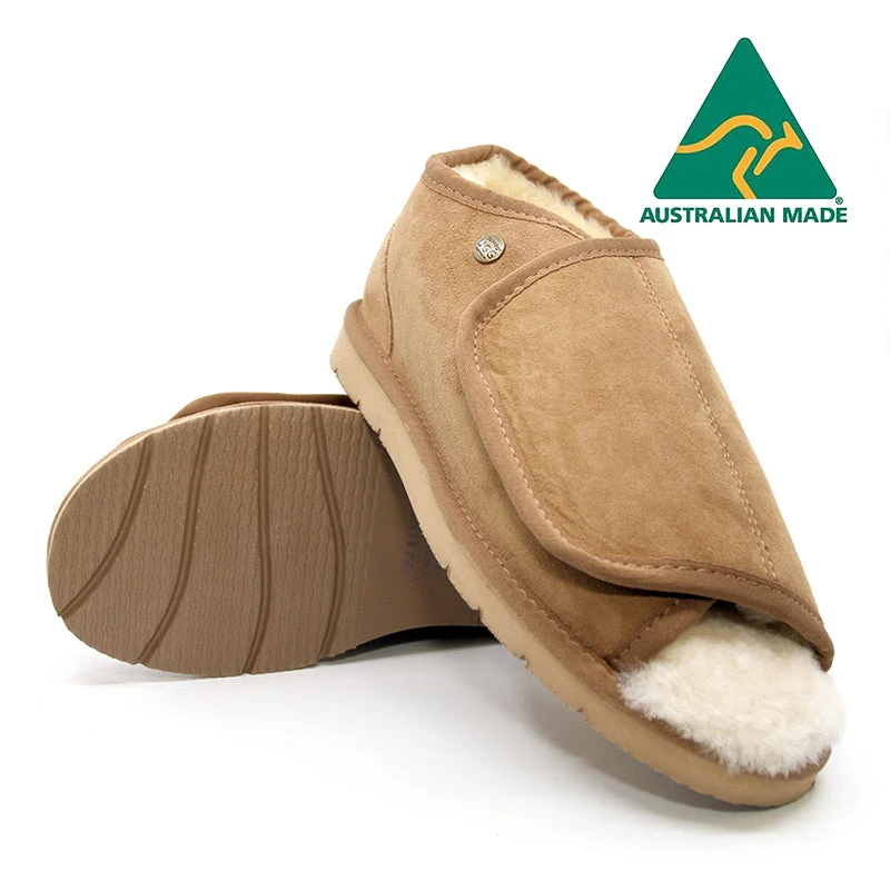 Jumbo UGG Sky Velcro Slippers - Australian Made 5 Jumbo UGG Sky Velcro Slippers - Australian Made - Image 5