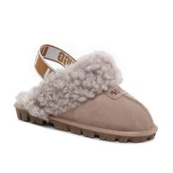 UGG Premium Curly Ladies Scuff -UGG Originals Shop HSY 6510