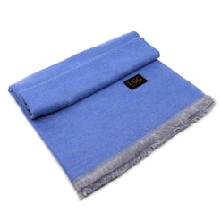 UGG Premium Wool Scarf -UGG Originals Shop blue scarf3
