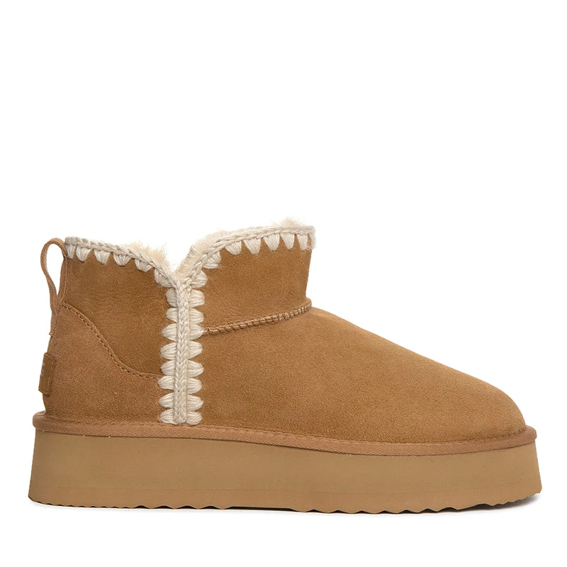 UGG Premium Mini Platform Stitch Boots 1 UGG Premium Mini Platform Stitch Boots