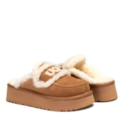 UGG Chloe Fluffy Platform Scuff -UGG Originals Shop c4 a7d8e95b 9f6a 4171 a6b6 57042d4c724c