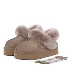 UGG Fluffy Strappy Platform Scuff -UGG Originals Shop cb4 5ac3ef07 ea07 48c5 8de4 6ab314c48771