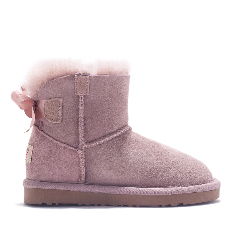 Kids Mini Bow Ugg Boots 1 Kids Mini Bow Ugg Boots