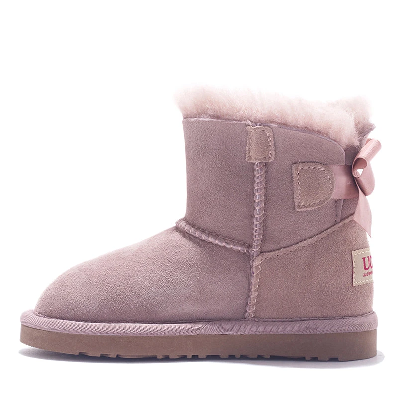 Kids Mini Bow Ugg Boots 2 Kids Mini Bow Ugg Boots - Image 2