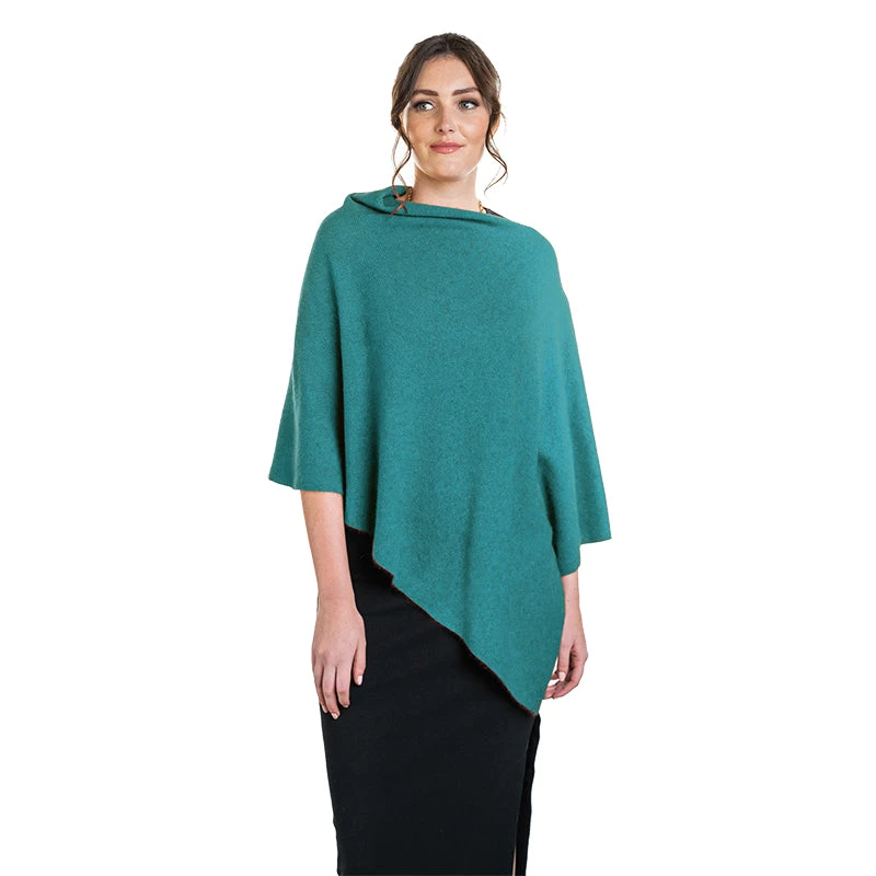 Premium Possum And Merino Wool - Two Way Poncho 2 Premium Possum And Merino Wool - Two Way Poncho - Image 2