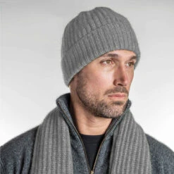 Premium Possum And Merino Wool-Ribbed Beanie -UGG Originals Shop mist