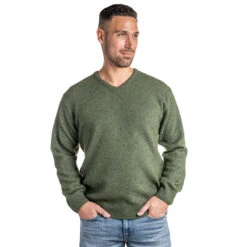Premium Possum And Merino Wool V-neck Jumper -UGG Originals Shop moss ef04bd68 98da 47b2 bfc1 c0834866ae7d