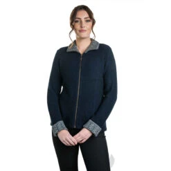 Premium Possum And Merino Wool - Two Tone Trim Jacket 8 Premium Possum And Merino Wool - Two Tone Trim Jacket -UGG Originals Shop n