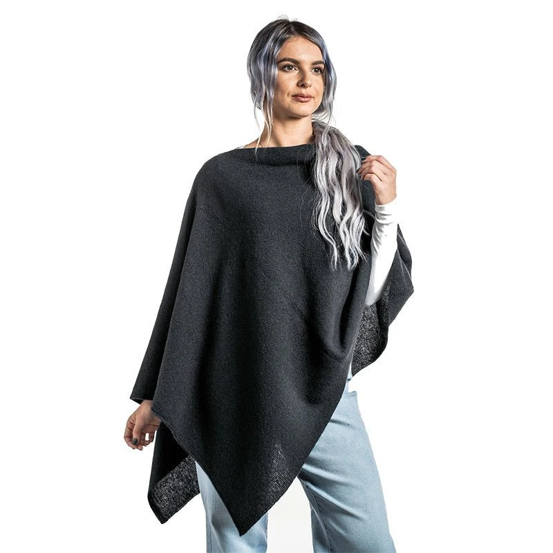 Premium Possum And Merino Wool - Two Way Poncho 4 Premium Possum And Merino Wool - Two Way Poncho - Image 4
