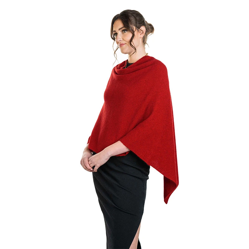 Premium Possum And Merino Wool - Two Way Poncho 3 Premium Possum And Merino Wool - Two Way Poncho - Image 3