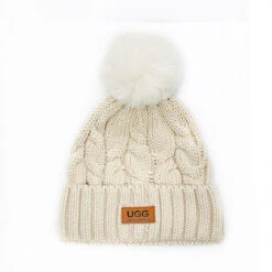 UGG Platinum PomPom Beanie -UGG Originals Shop s1 01700c05 d923 4f64 aae1 3133ef4840f6