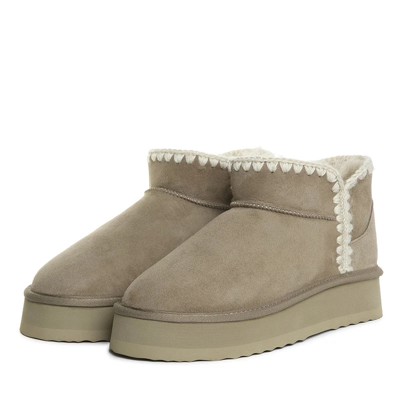 UGG Premium Mini Platform Stitch Boots 8 UGG Premium Mini Platform Stitch Boots - Image 8