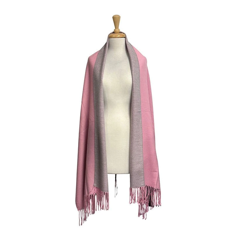 Two Tone Premium Wool Scarf 2 Two Tone Premium Wool Scarf - Image 2
