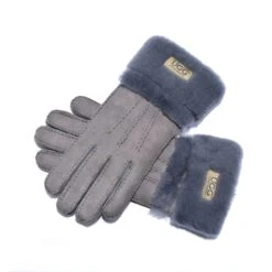 UGG Double Cuff Sheepskin Gloves -UGG Originals Shop ugg double cuff sheepskin gloves 707139