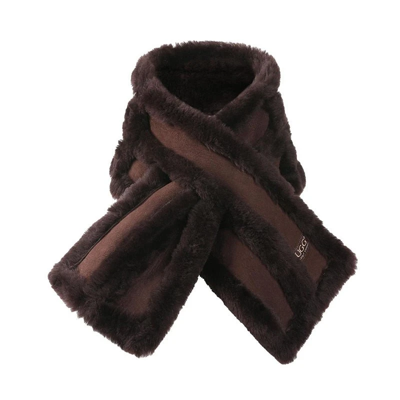 UGG Double Cuff Sheepskin Scarf 2 UGG Double Cuff Sheepskin Scarf - Image 2