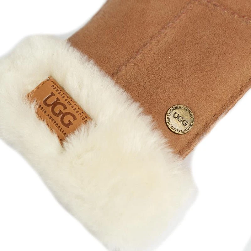 UGG Fluff Sheepskin Gloves 4 UGG Fluff Sheepskin Gloves - Image 4