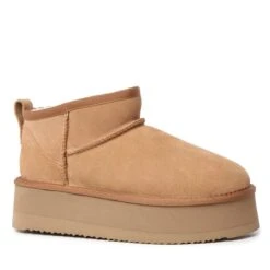 UGG Platinum Mini Suede Platform Boots -UGG Originals Shop ugg platinum mini suede platform boots 267788