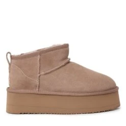 UGG Platinum Mini Suede Platform Boots -UGG Originals Shop ugg platinum mini suede platform boots 321760