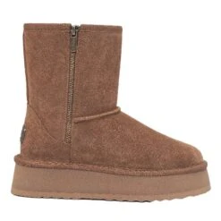 Premium Short Zip Platform Ugg Boots -UGG Originals Shop ugg premium short zip platform boot 835884